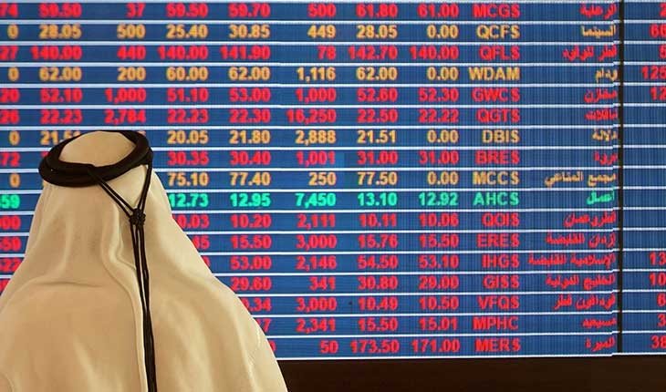 تراجع معظم البورصات الخليجية لكن مؤشر المصرية عند ذروة قياسية