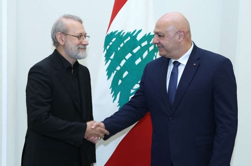 عون خلال لقائه لاريجاني: نرفض أي تدخل في شؤون لبنان الداخلية- (فيديو)