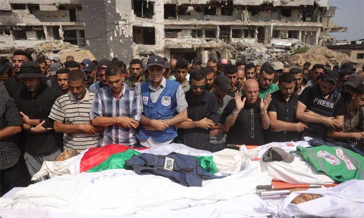 شهادات من مجزرة الصحافيين.. ووريت الأجساد وبقيت رائحة الدم