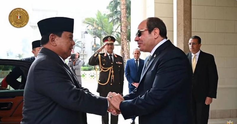 السيسي وسوبيانتو يؤكدان على احترام
حقوق الفلسطينيين واستقرار سورية ولبنان