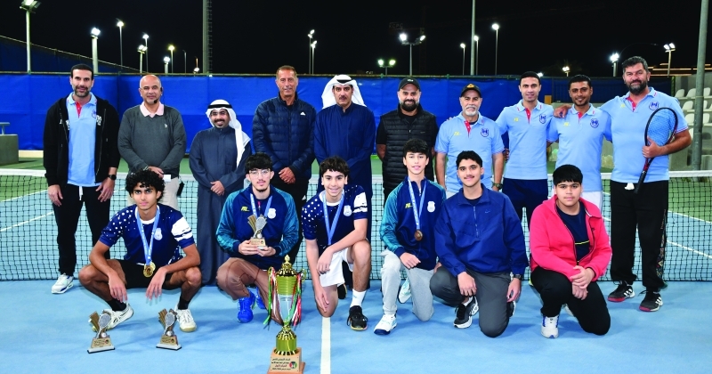 اليرموك بطل «تنس 18 سنة»
