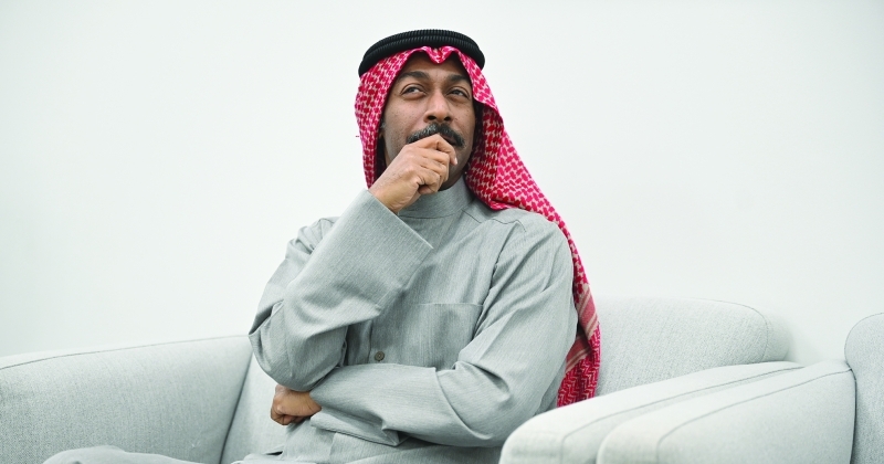 فيصل العميري لـ «الراي»: النجم في السماء... ونَحنُ الممثلون على الأرض