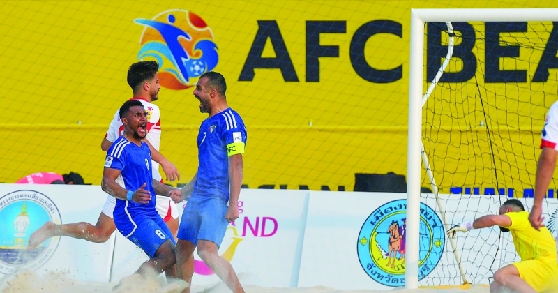 «الشاطئية» يلتقي الهند للتعويض في كأس آسيا... غداً