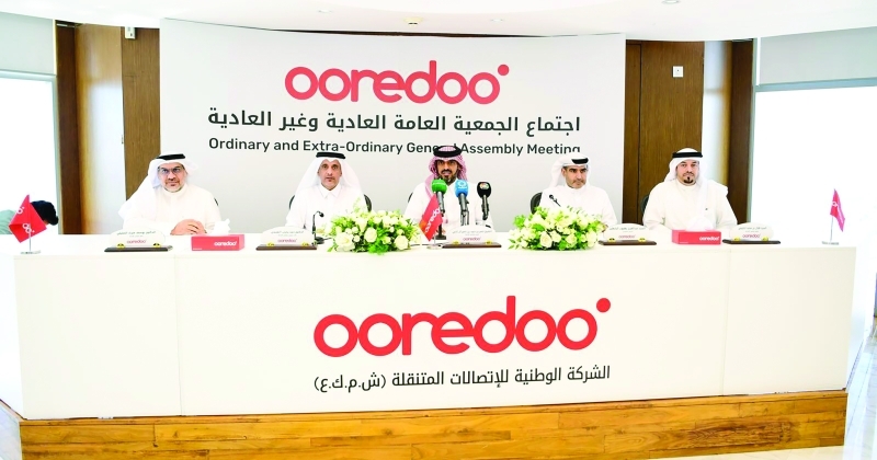 ناصر آل ثاني: «Ooredoo» تواصل تقديم قيمة مستدامة لمساهمينا والاستثمار في شبكاتها المتطورة