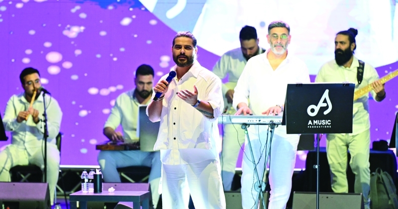 ليلة بيضاء لناصيف زيتون  في حديقة الشهيد
