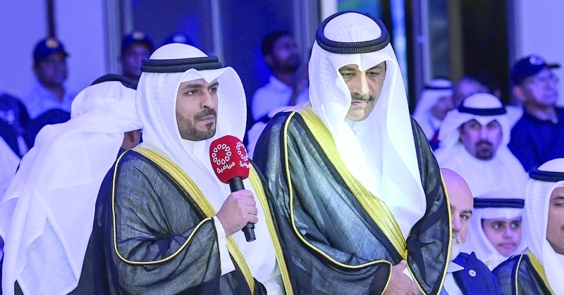 محافظ مبارك الكبير افتتح بطولة الأمير الدولية للرماية