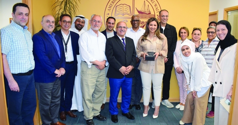 تكريم خرّيجة AUK طيبة الحميضي من قبل «AACSB» كقائدة مؤثرة