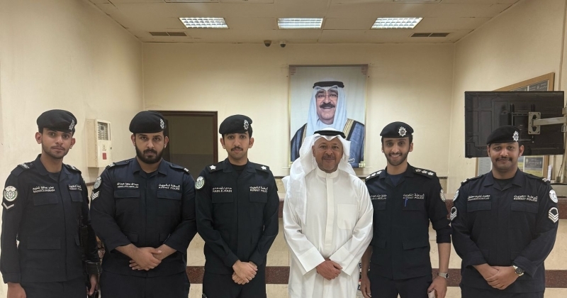 عذبي الناصر تفقد مخفر الفروانية