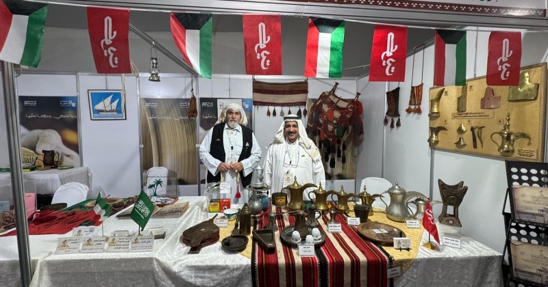 التراث والأصالة في جناح المبدعين الكويتيين بـ«مهرجان الحرفة الدولي» في الزلفي