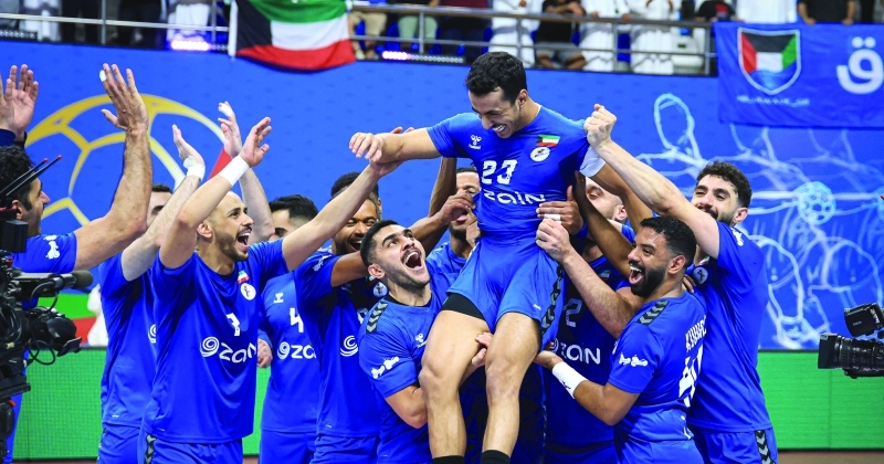 «أزرق اليد» بمواجهة البحرين في نصف نهائي كأس العرب