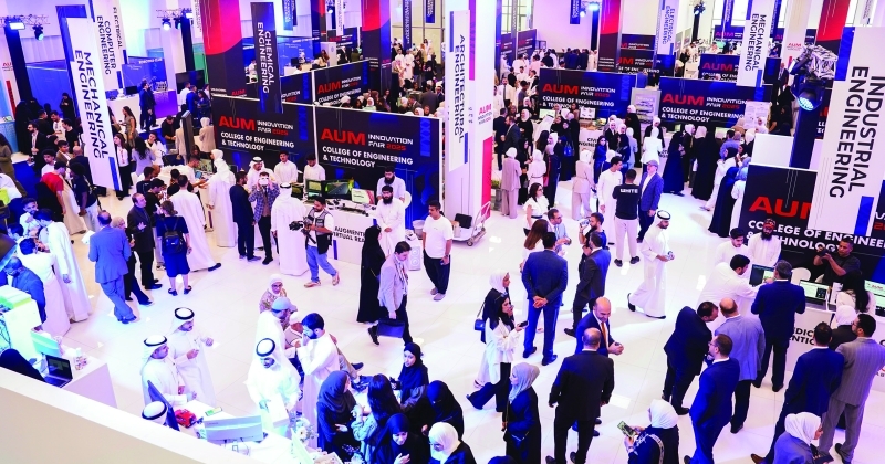 معرض الابتكار الأكاديمي في «AUM»... مشاريع تترجم تميّز الطلبة