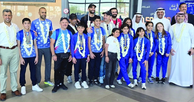 استقبال مميز لـ «أبطال الجمباز»