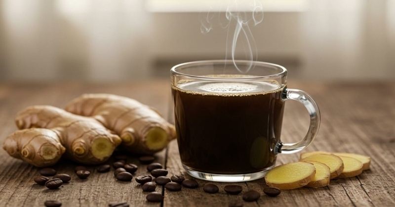 قهوة الزنجبيل السوداء تخلّصك من دهون الكبد.. دراسة تكشف