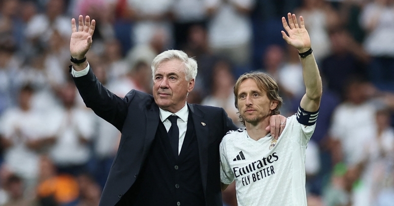 ريال مدريد يهزم «سوسييداد» في وداع أنشيلوتي ومودريتش
