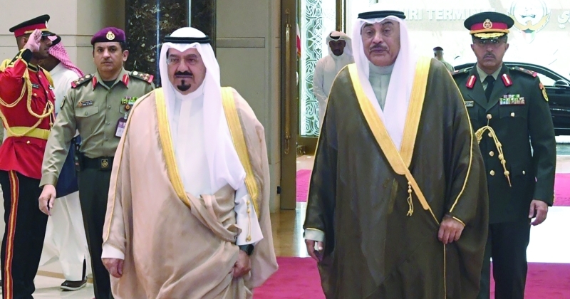ممثل الأمير على رأس وفد الكويت في قمتي «الخليجي» مع «آسيان» والصين