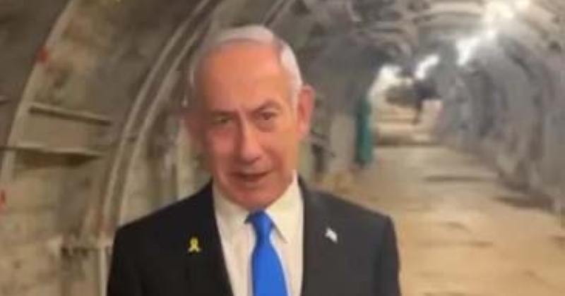 نتنياهو يظهر من نفق تحت «الأقصى»: القدس ستظل عاصمة أبدية لإسرائيل