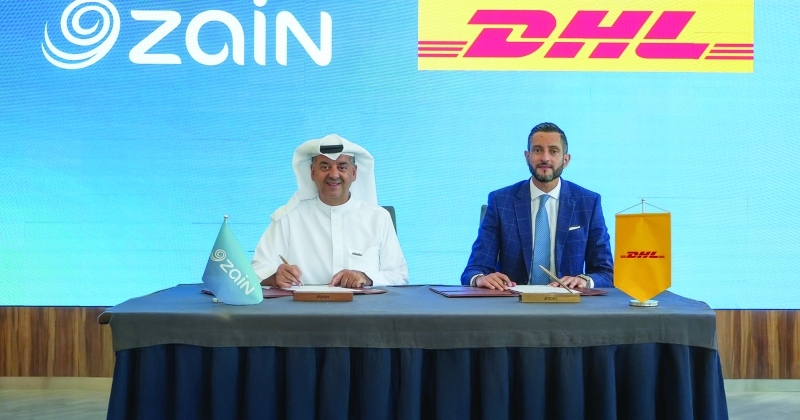 «زين» أوّل مُشغّل اتصالات في الكويت يعتمد خدمة «DHL GoGreen Plus»