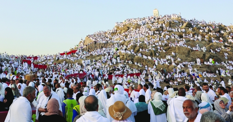الحج عرفة... «لبيك اللهم لبيك»
