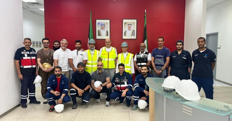المخيزيم تفقد محطة الزور الجنوبية: الكوادر الوطنية.. الركيزة الأساسية في التقدم