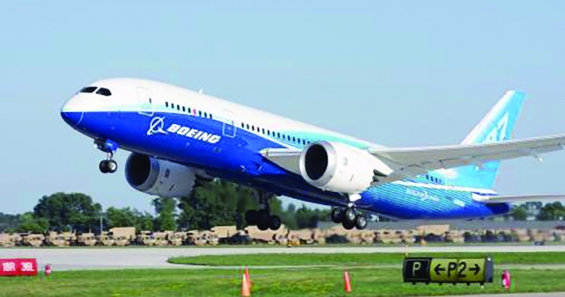 الهند تأمر بفحص طائرات «بوينغ 787»