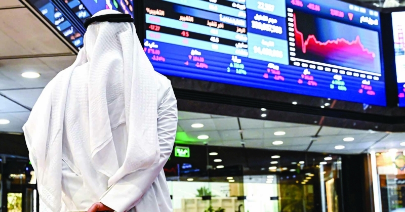 اللون الأحمر يطغى على بورصات الخليج وسوق الكويت يخسر 6.2 مليار دولار... أمس