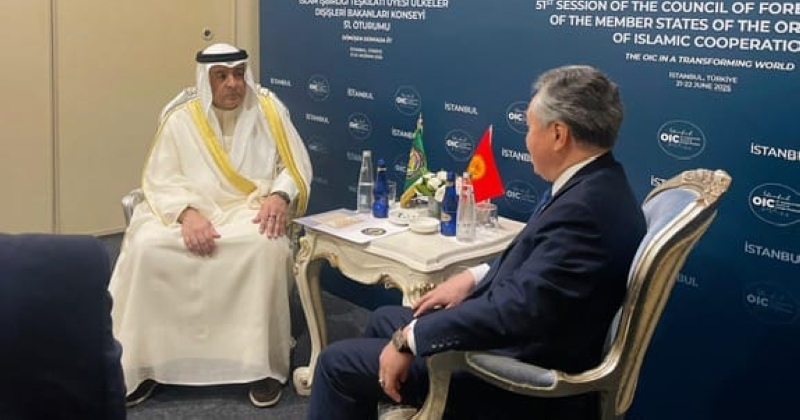 البديوي يبحث مع وزير خارجية قيرغيزستان تحضيرات منتدى الاستثمار بين دول «التعاون» ودول آسيا الوسطى