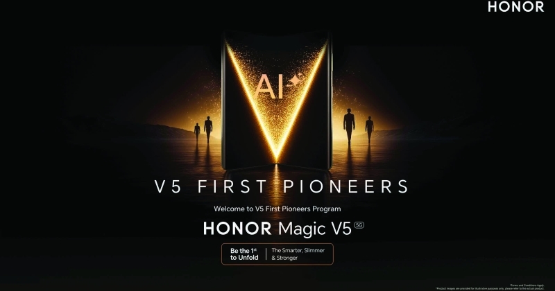 «V5 First Pioneers» فرصة لتجربة هاتف «HONOR Magic V5»