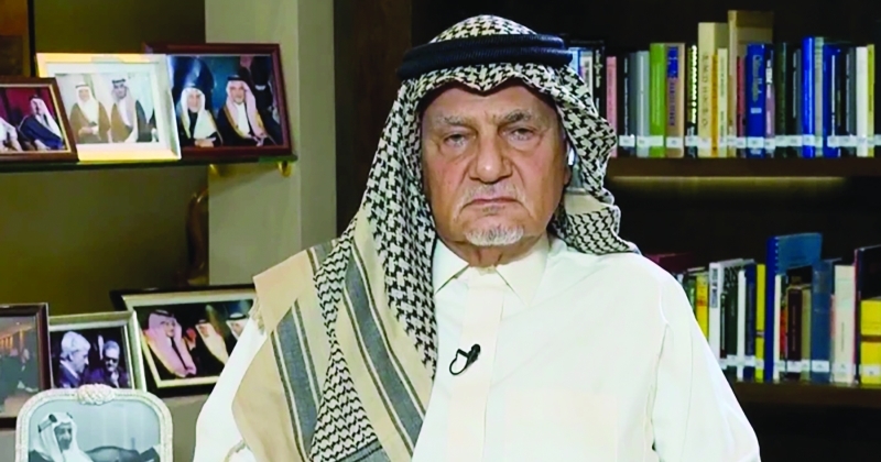 تركي الفيصل: قادة «حماس» لم يسمعوا توجيهات الله... فهل يستمعون لتوجيهاتي؟