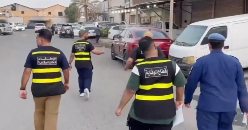 «الإطفاء» تفتّش «الشويخ الصناعية»