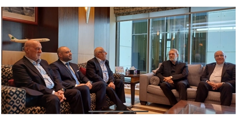 لاريجاني من بيروت: نسعى إلى تحقيق المصالح العليا للبنان