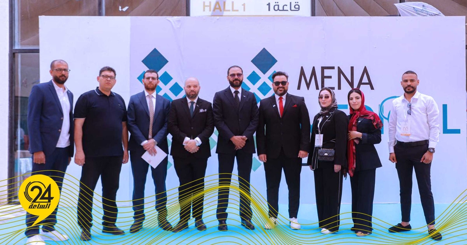 عبدالجليل يتفقد معرض «مينا إكسبو 2025»