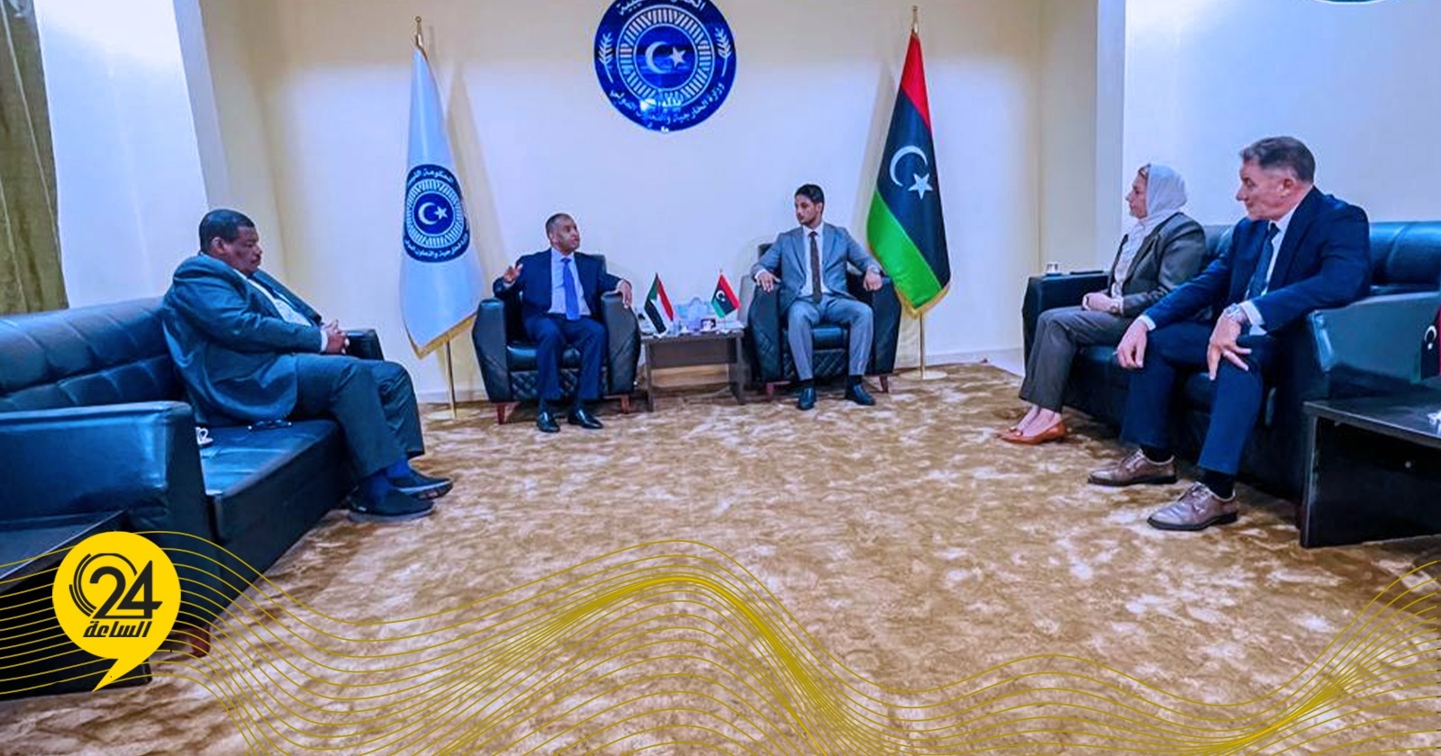 «خارجية الحكومة الليبية» تسلّم مذكرة رسمية للقنصل السوداني بشأن المستجدات على الحدود