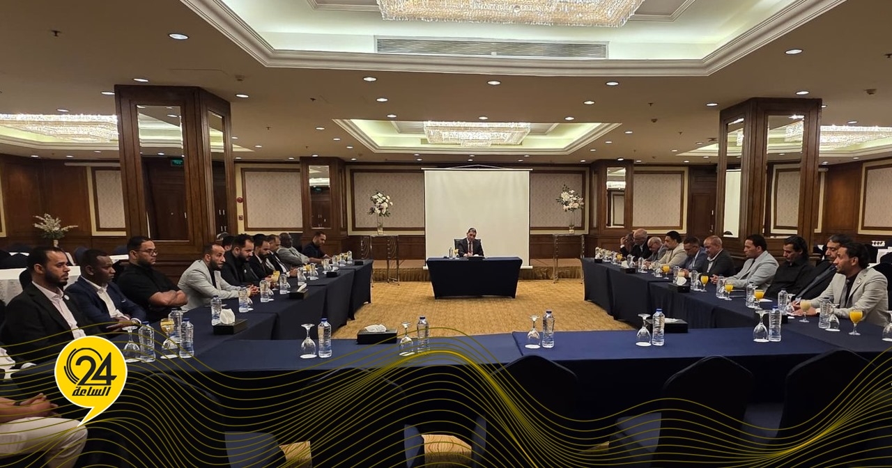 أرحومة يلتقي بالموفدين للتدريب والتأهيل بمصر