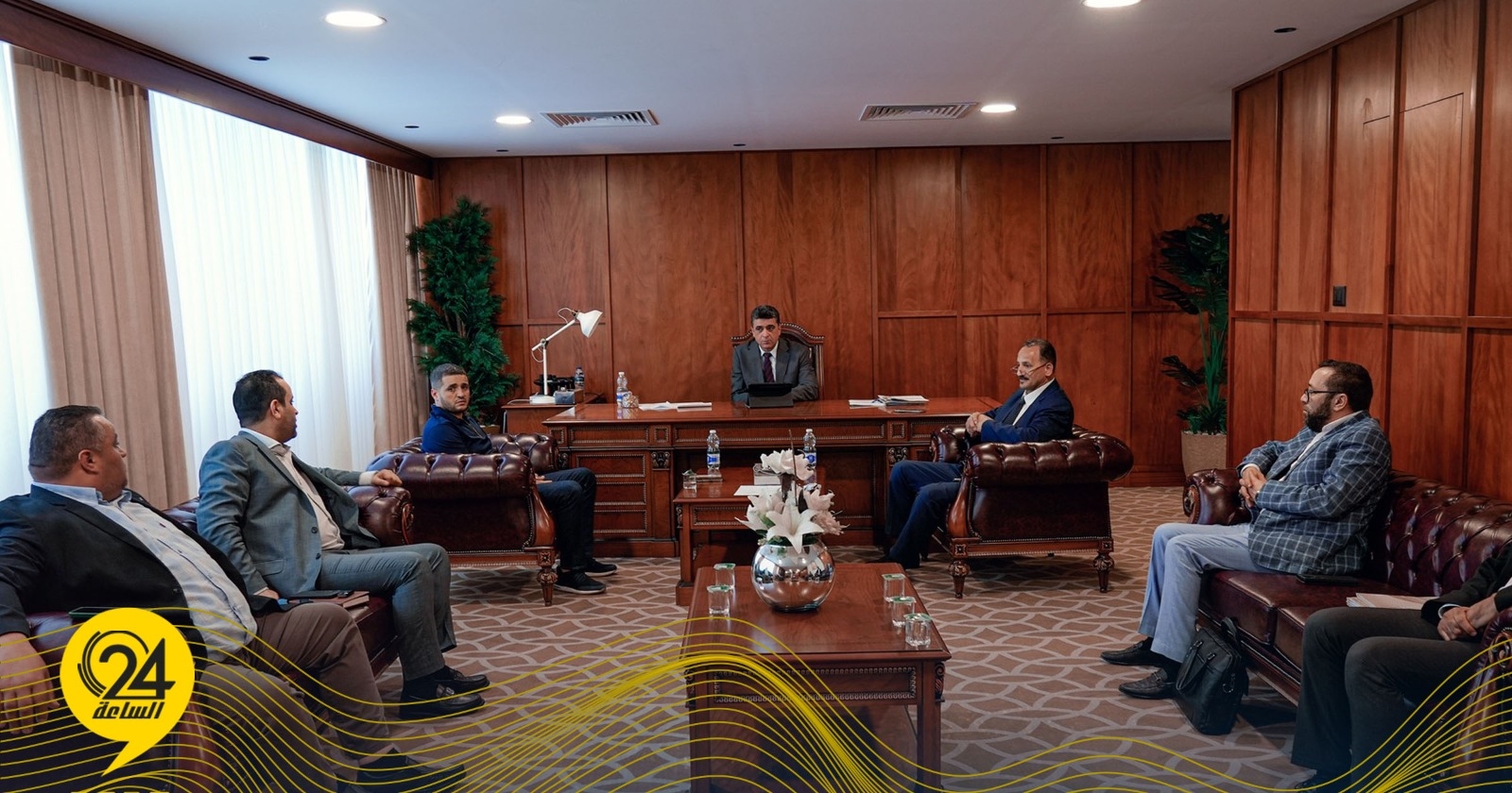 ديوان المحاسبة يبحث ملف المشروعات والعقود مع الأجهزة المعنية بالدولة