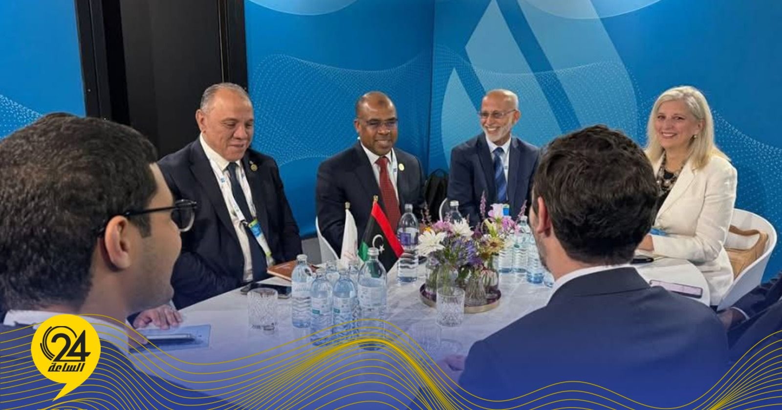 عبدالصادق يبحث دخول شركة شيفرون إلى قطاع النفط الليبي