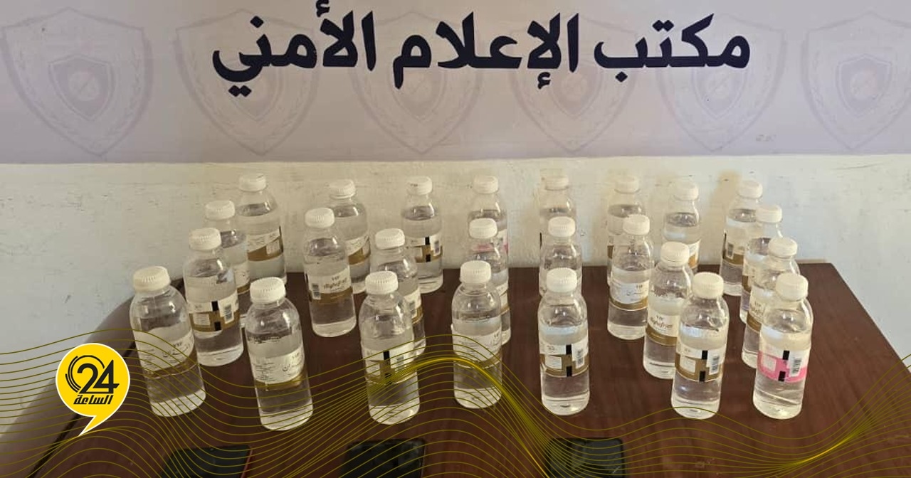 ضبط مروّج خمور بحوزته 26 قنينة في طبرق