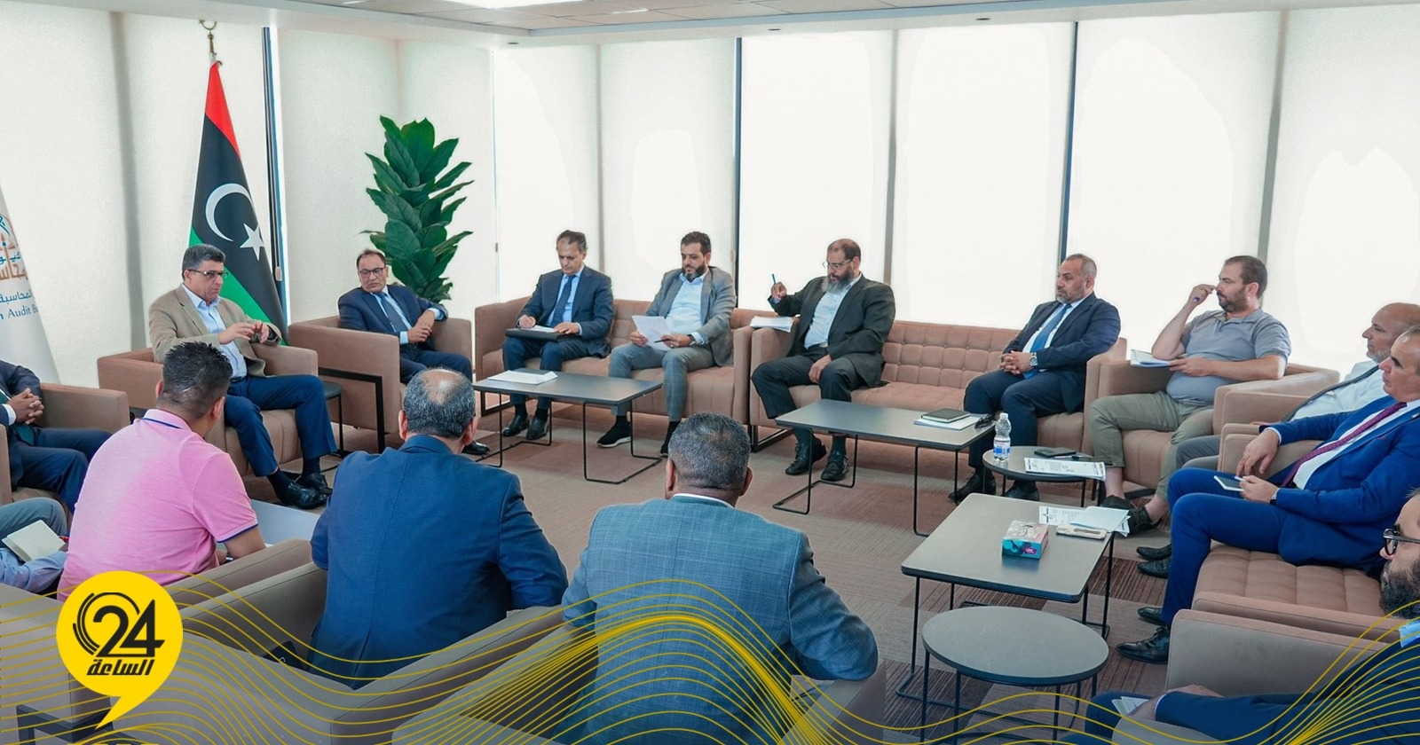 ديوان المحاسبة يبحث سُبل تحسين أوضاع الطلبة الليبيين بالخارج