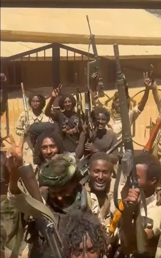 اشتباكات بين الجيش و الدعم السريع داخل مدينة النهود غربي السودان