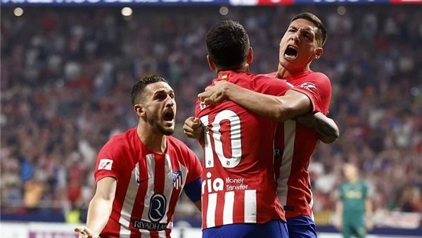 أتليتكو مدريد يقسو على ريال سوسيداد برباعية في الدوري الاسباني