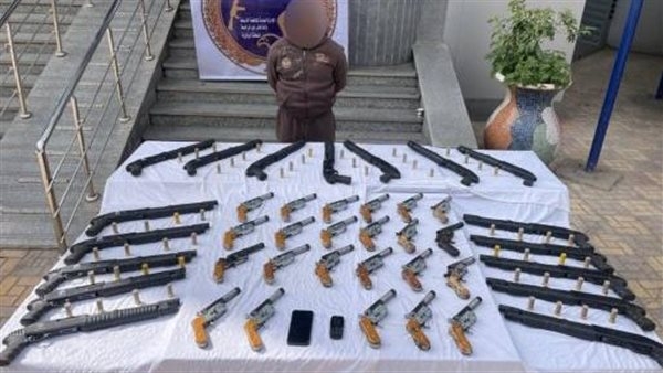 الأمن يلاحق حائزي الأسلحة غير المرخصة ويضبط 50 متهما