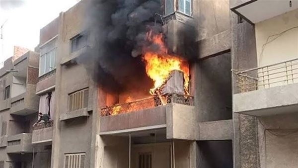 اندلاع حريق في شقة سكنية بالمنيب دون إصابات