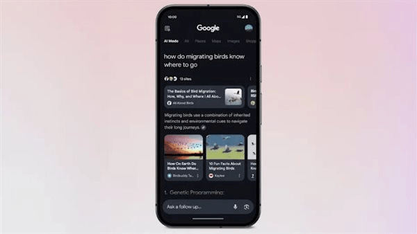 جوجل تُطلق وضع الذكاء الاصطناعي AI Mode