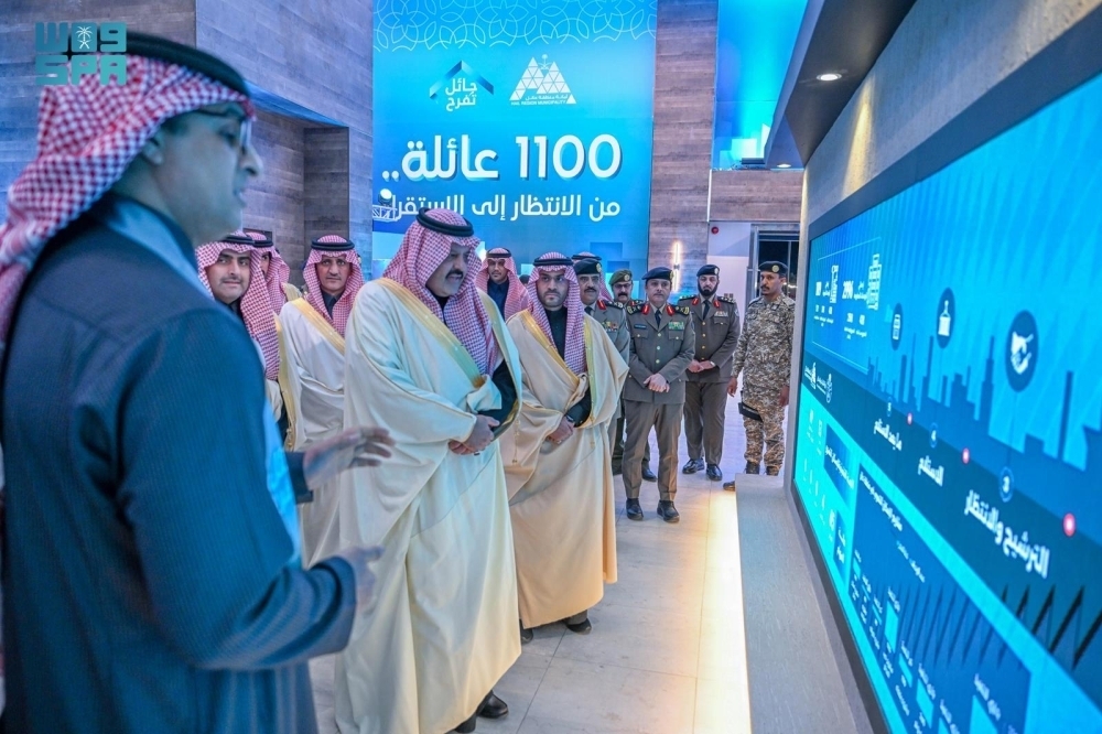 1100 وحدة سكنية بحائل