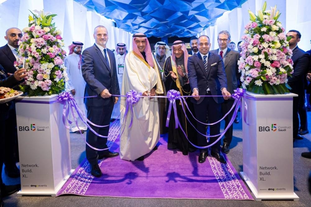 رئيس مجلس إدارة الهيئة السعودية للمقاولين يفتتح النسخة الثالثة عشرة من معرض Big 5 Construct Saudi 2025