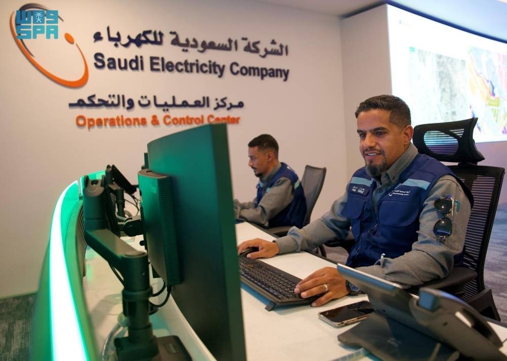 %75 رفع الطاقة الاستيعابية للكهرباء بالمشاعر