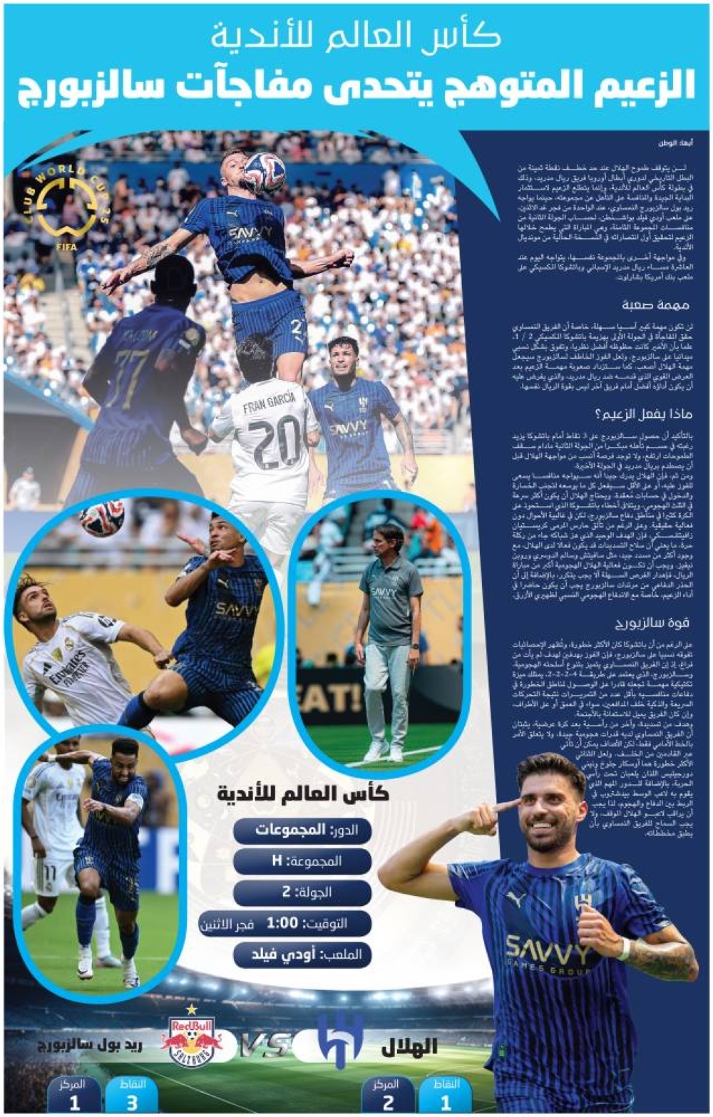 الزعيم المتوهج يتحدى مفاجآت سالزبورج