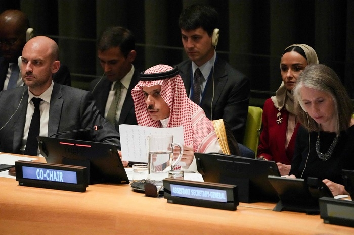 وزير الخارجية السعودي: إقامة دولة فلسطينية هو مفتاح السلام في المنطقة