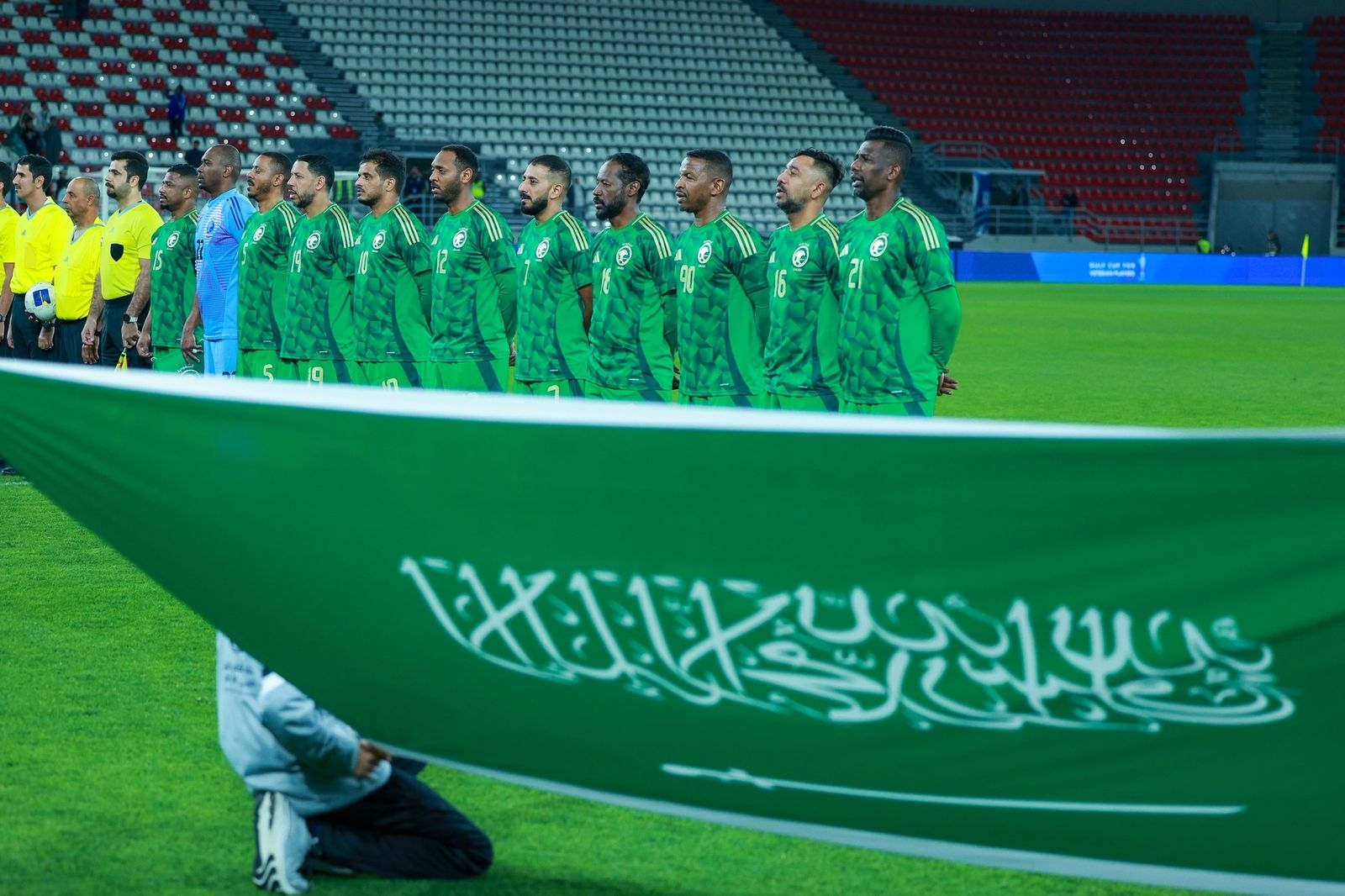 الأخضر يفوز على اليمن في كأس الخليج لقدامي اللاعبين