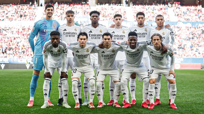 التعادل عنوان مباراة ريال مدريد وأوساسونا