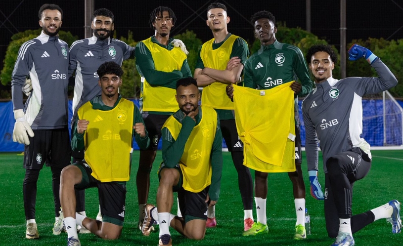 الأخضر يستأنف تدريباته استعدادا لليابان